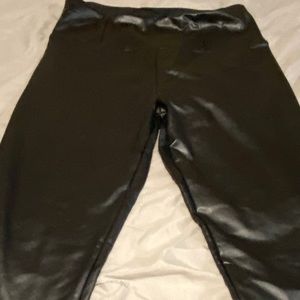 Black Leather Pants
